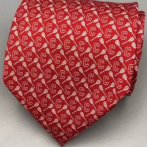 Vineyard Vines Cornell Lacrosse Silk Tie